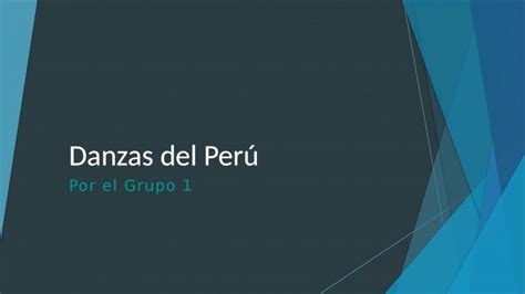 Pptx Danzas Del Per Y De Arequipa Dokumen Tips