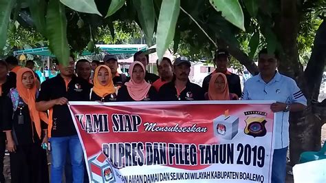 Deklarasi PILPRES Dan PILEG Tahun 2019 Panwaslu Kec Paguyaman Pantai