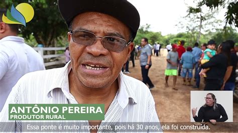 Entrega Da Ponte Sobre O Rio Uraim Completamente Reformada Na