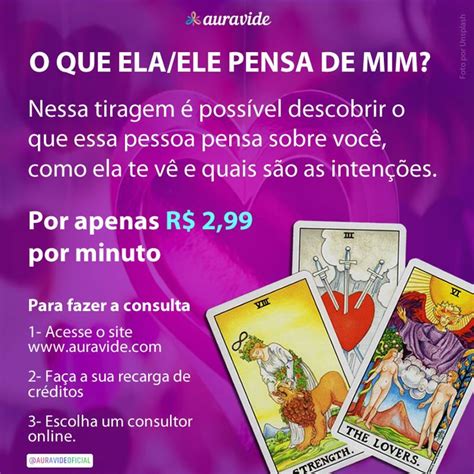 O Que Ela Ele Pensa De Mim Nessa Tiragem Poss Vel Descobrir O Que