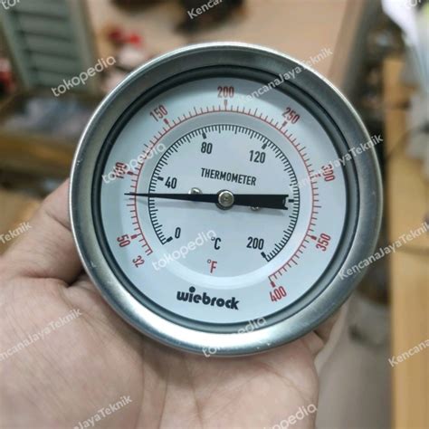 Jual Thermometer Temperature Gauge Payung Stainless Inch