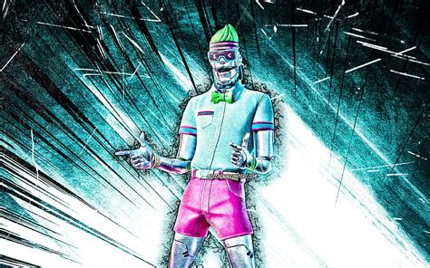 4k Free Download Bryce 3000 Grunge Art Fortnite Battle Royale