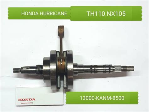 Honda Hurricane TH110 NX105 Crankshaft Assy Ori 100 Lazada