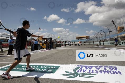 March Homestead Florida Usa Helio Castronves Prepares To