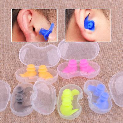 Silikon Ohrst Psel Anti L Rm Ohr Stecker Ohren Earplug Schlafen Schlaf