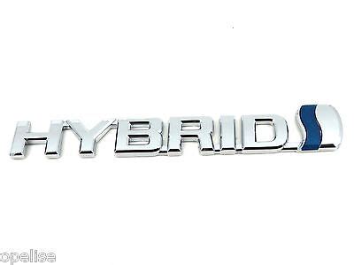 Genuine New Toyota Hybrid Rear Badge Boot Emblem Logo For Yaris