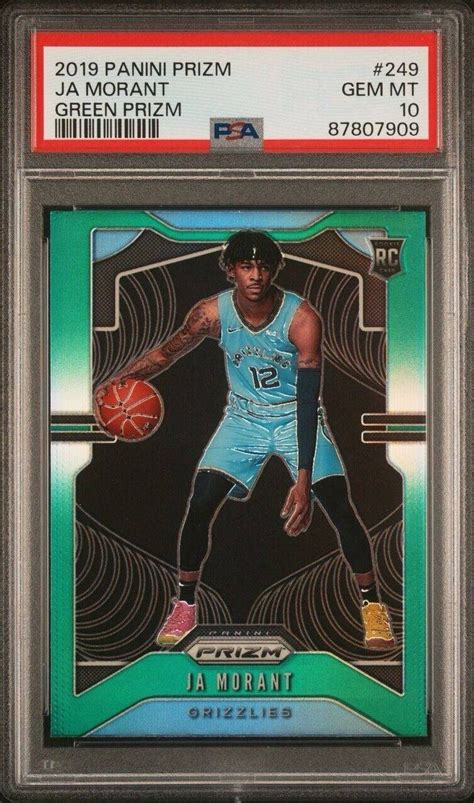 Ja Morant Prizm Green Psa Price Guide Sports Card Investor