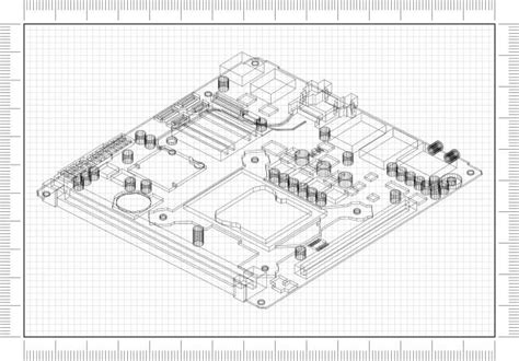 690+ Drawing Of The Motherboard Stock Photos, Pictures & Royalty-Free ...