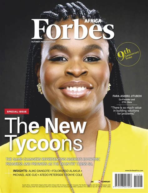 Forbes Africa - October 2020 - scientificmagazines