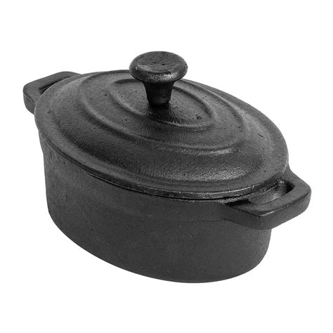 Tablecraft Cw30112 8 Oz Mini Casserole Dish Cast Iron