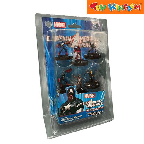 Wizkids Marvel Heroclix Captain America And The Avengers Fast Forces