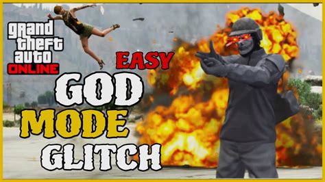 New Super Easy Solo God Mode Glitch In Gta Online Gta Gtaonline