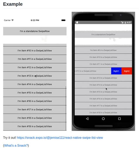 Rfr Update Snack Demo Issue Jemise React Native Swipe