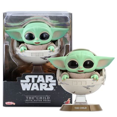 Baby Yoda Bobble-Head Figure by Hot Toys – Star Wars: The Mandalorian ...