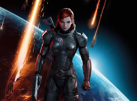 Mass Effect Femshep Wallpaper Hd