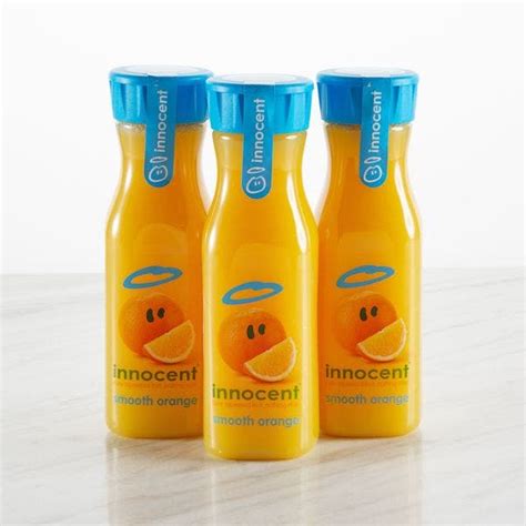 DRS 15c Innocent Smooth Orange Juice 8x330 ML