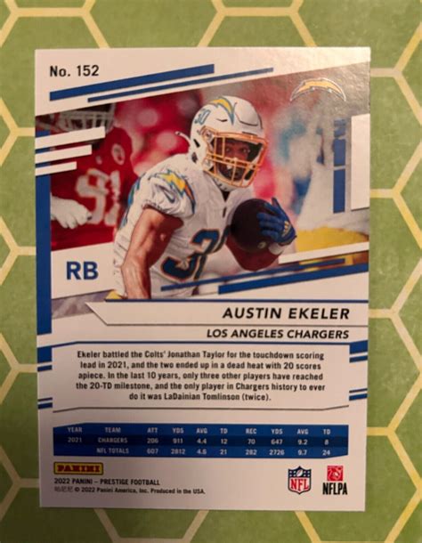 2022 Panini Prestige 152 Austin Ekeler Austin Ekeler For Sale