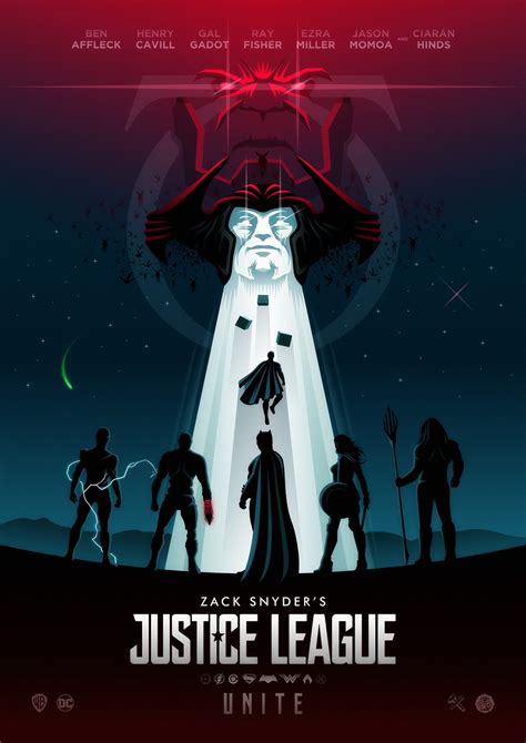 Zack Snyders Justice League Fan Poster By Mightybeaver On Deviantart