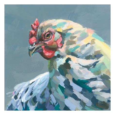 Hen Chicken Fine Art Print — Kristen Preble Art