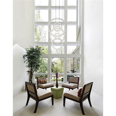 Orren Ellis Landeros Led Unique Statement Geometric Chandelier Wayfair