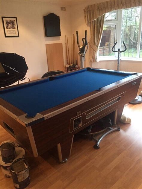 Full size pub pool table BLUE | in Fair Oak, Hampshire | Gumtree