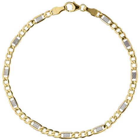 Juwelier Gr Tzmacher Steg Panzerarmband Gelbgold Bicolor Cm