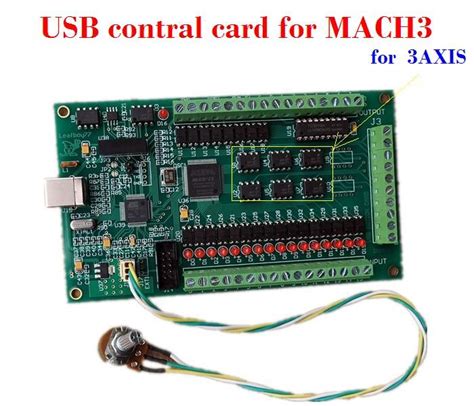 Cnc Axis Mach Usb Smooth Stepper Breakout Board Motion