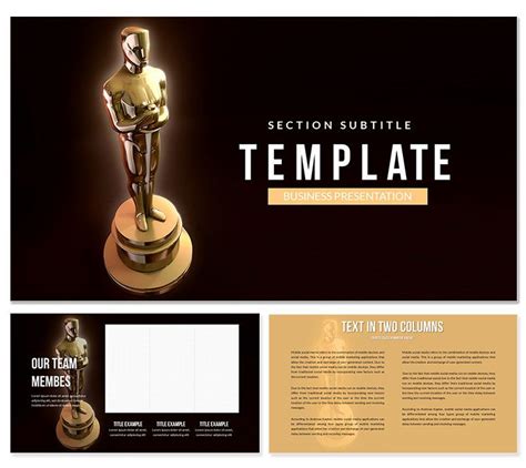 Academy Awards Oscars Powerpoint Template