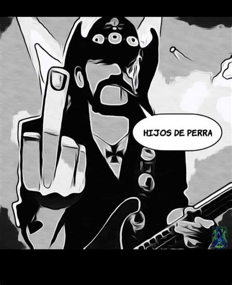 Heavy Metal Black Metal Lemmy Kilmister Character Inspiration