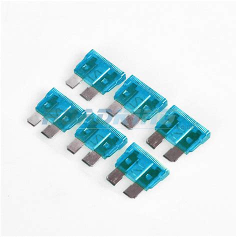 15a Blade Fuse 6x Pack 15 Amp Blue Uk