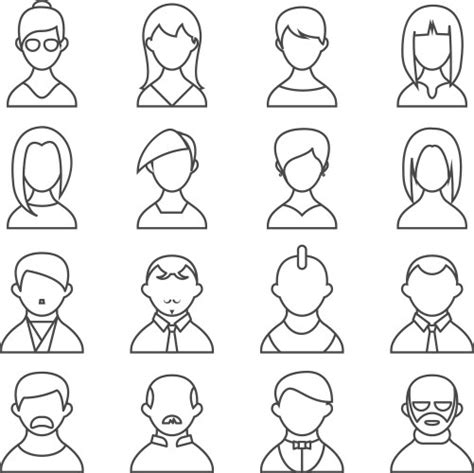 People Outline Vector Images Over 440000