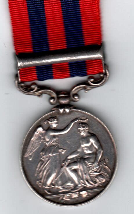 India General Service Medal 1854 1895 1 Clasp Pegu J Burrows 1st