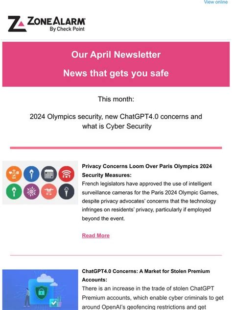 Our April Newsletter 2024 Olympics Security New Chatgpt4 0 Concerns And What