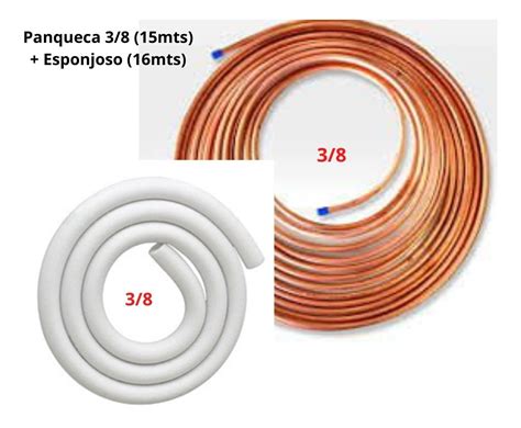 Tubo De Cobre Panqueca 15mt 3 8 9 52x0 79mm Esponjoso 16mt