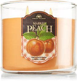 Market Peach Oz Wick Candle Slatkin Co Bath Body Works