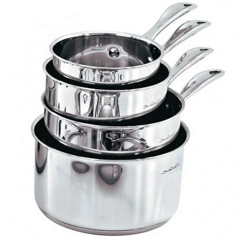 Serie De 4 Casseroles Inox Beka Chef