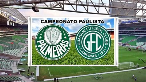 Transmissão de Palmeiras x Guarani ao vivo veja como assistir online