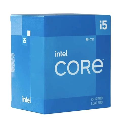 Процессор Intel I5 12400 Gza 211 30 Core I5 12 го поколения Box с кулером 6 яд 25 ГГц