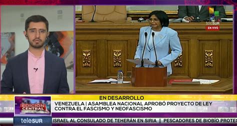 La Asamblea Nacional Aprobó En Primera Discusión Ley Contra El Fascismo En Venezuela Vídeo