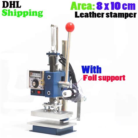 Manual Hot Stamping Machine Leather Embossing Logo Branding Machine Hot