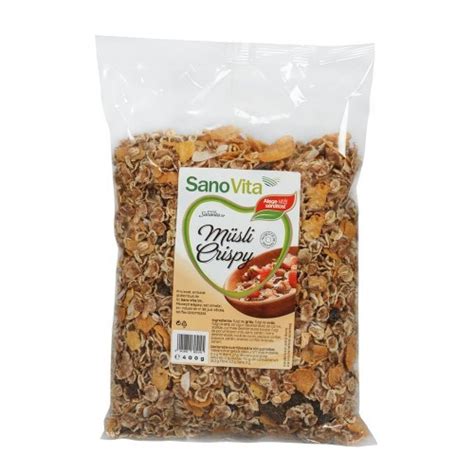 Musli Crispy G Sano Vita Naturisti Ro