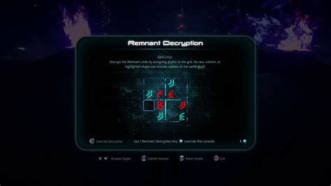 Mass Effect Andromeda Glyph Puzzle H 047c YouTube