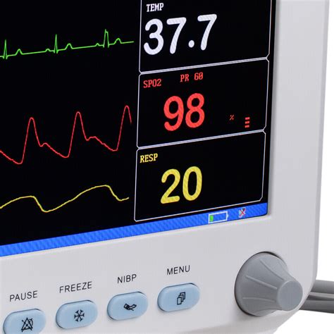 Vital Signs Patient Monitor 6 Parameter Cardiac Monitor ICU CCU