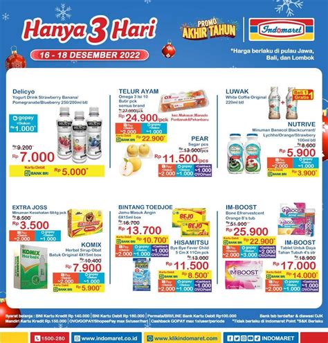 Promo Jsm Indomaret Minggu Ini Berlaku Desember Makin