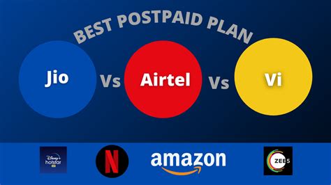 Best Postpaid Plans In India 2021 Under Rs 500 Jio Vs Airtel Vs Vi