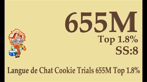 Crob Langue De Chat Cookie Trials M Top Jinx Lol Cookie Run