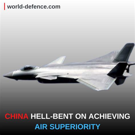 China Hell Bent On Achieving Air Superiority