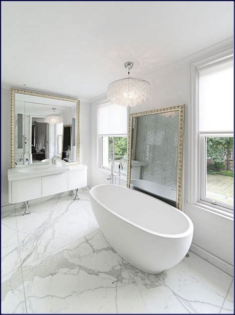 Modern White Marble Bathroom Designs – BESTHOMISH