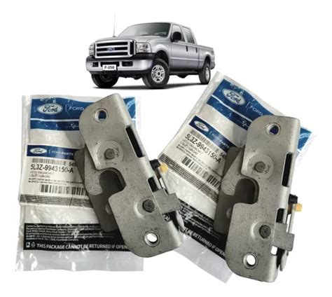 Par Fechadura Tampa Traseira Ford F250 1998 A 2012 Original