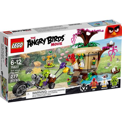 Lego Angry Birds Bird Island Egg Heist 75823